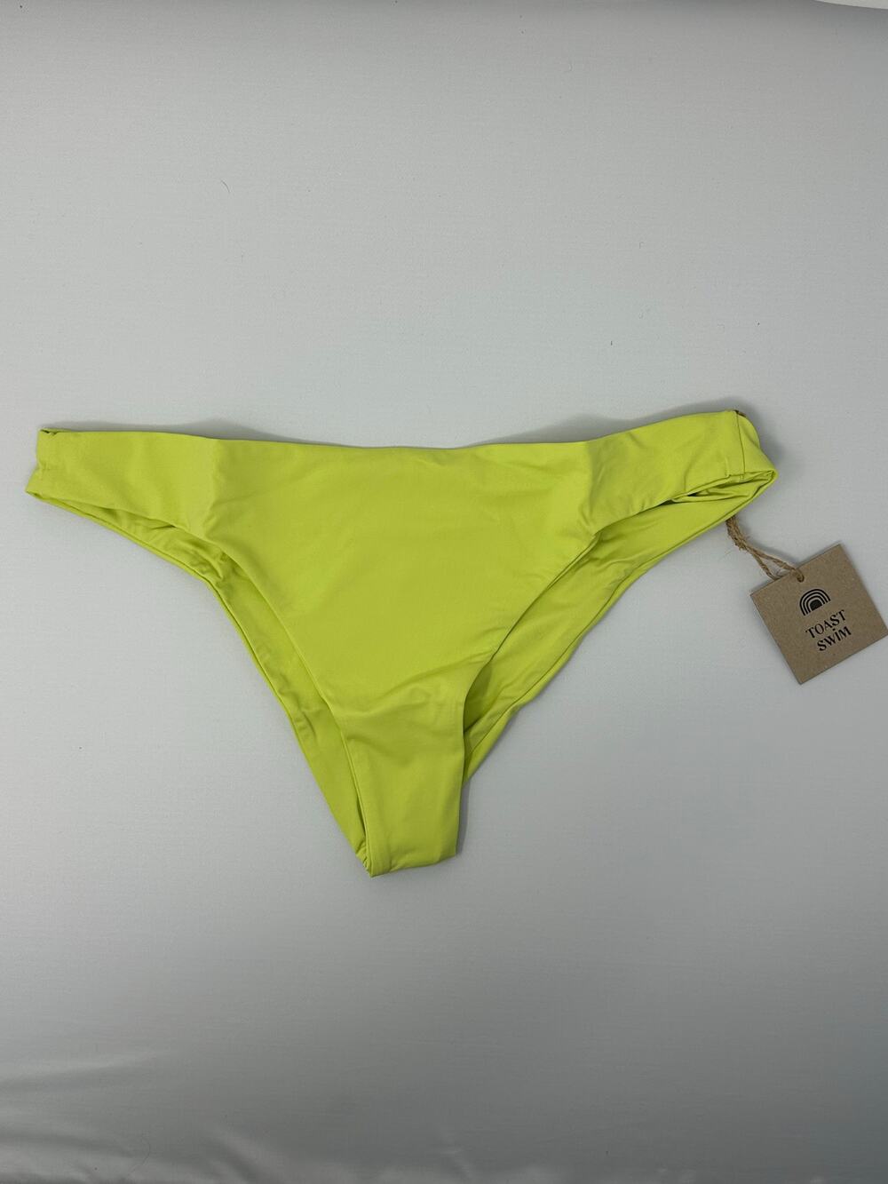 Toast Swim x Free People NEW Low Rise Hipster Bikini Swim Bottoms Daiquiri Med